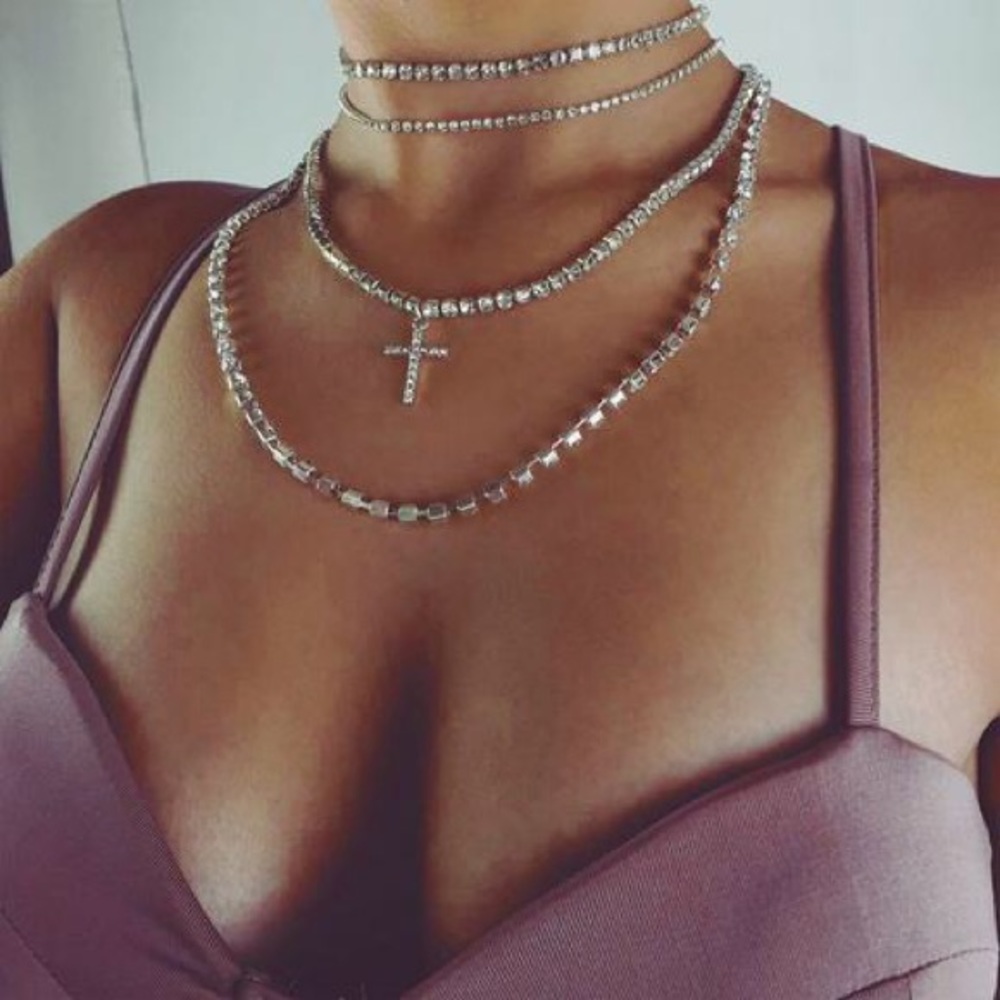 FELICITY CHOKER || Layered Choker Necklace